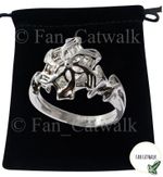 Galadriel Ring LOTR Lord of the Rings Elven Nenya Flower Water RING OF POWER