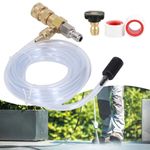 5000 PSI Adjustable Chemical Injector 3/8" Quick Connect Soap Dispenser Kit