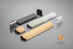 Cabinet Edge Pull Handle Hexa Kitchen Cabinet Wardrobe Handle-NEW COLOURS