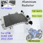 Aluminum Cooling Radiator for KTM DUKE 690 2013-2019 2018 2017 Fit 76035010000