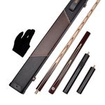 WAYMARK 57" 9.5mm 19oz Snooker Cue & Case Rosewood Handmade Cue Snooker Cues
