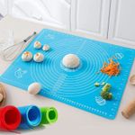 Silicone Non Stick Baking Mat Dough Kneading Rolling Mat Fondant Pastry UK