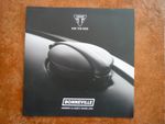 Triumph Bonneville Motorcycle Sales Brochure 2016 Modern Classics Range
