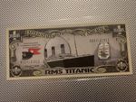 Set of Two Titanic Million Dollar Doublesided Novelty Banknotes FREE P&P