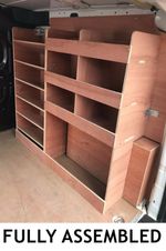 Vauxhall Combo Van Shelving Racking Plywood System Case Storage Unit