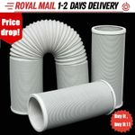 NEW 1.5M/2M/3M Flexible Air Conditioner Exhaust Pipe Vent Hose Duct Outlet UK