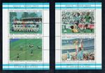 Argentina 1986 Sc# 1569/1570  DIEGO MARADONA World Cup Mexico  2 Sheets MNH