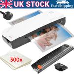 Laminator Machine A4 A5 A6 for Office School Thermal Laminating with 300 Pouches