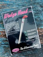 X-LITE WEDGE HEAD  ORIGINAL ADVERT MBUK 1994 LAMINATED RETRO MOUNTAIN BIKE A4