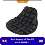 3D Motorcycle Seat Cushion Air Gel Pad Cover Universal Comfort Non Slip UK