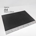 SUPER STRONG Hook & Loop. 1 x HOOK Adhesive Back Sheet Approx. A4 30cm x 20cm