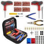 👍TYRE PUNCTURE REPAIR TOOL KIT MOTORCYCLE CAR VAN EMERGENCY TUBELESS TIRE PLUG！