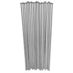 100pcs Descaling Needles 3mm x 7" Manganese Steel Derusting Needles