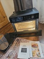 30L Air Fryer Oven, 18-in-1 presets, dual-cook, digital knob and LED panel