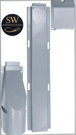 External Telephone Line Plastic Cable Protection Cover Set As Used On New Builds