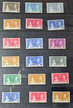 1937 King George VI Coronation Omnibus stamps 125+