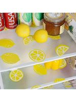 4pcs Waterproof Refrigerator Mats, Rectangular Anti-Moisture Pads, Washable Frid