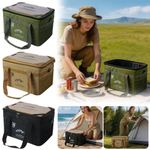 36L Tactical Camping Storage Bag Folding Insulated With table Outdoor Organizer