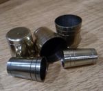 *PICK ANY 5 assorted SOLID BRASS WALKING STICK "ULTRA" FERRULES for STICK MAKING