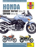 Honda CB600F Hornet & CBF600 (1998-2006) Haynes Repair Manual