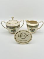 Lenox Autumn - 6oz Creamer & 8oz Sugar Bowl & Lid Set