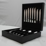 CAROUSEL Pattern Oneida Community Silver Service 42 Piece Canteen of Cutlery Set
