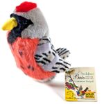 Wild Republic Audubon Plush COMMON REDPOLL Soft Toy Bird With Tag No Sound