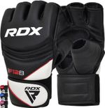 RDX MMA Gloves Boxing Sparring Kickboxing Grappling Fight Gloves D-Cut Open Palm