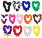 65 GRAM FEATHER BOA FANCY DRESS ACCESSORY HEN NIGHT PARTY BULK WHOLESALE
