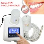 Dental Ultrasonic Piezo Scaler Portable +2*Bottles 6*Tips for EMS WOODPECKER UK