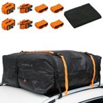 432 Litre Car Roof Top Bag Carrier Waterproof Storage Luggage Cargo Travel 