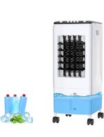 Portable Air Cooler Fan, 3-in-1 Evaporative Cooling with 6L Tank & Ice Packs,