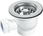 Mcalpine MBSWSS85 1.5" Mini Basket Strainer Waste Outlets Fit In Sinks & Basins