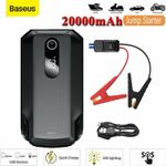 Baseus 2000A Car Jump Starter Pack 20000mAh Power Bank 12V Charger Booster UK