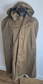 Military USSR Russian Army Soviet Soldiers Cloak Tent Poncho Hooded Coat 1977