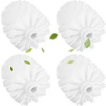 4Pcs Universal Cleaning Tool Replacement Parts Toilet Brush Head Bathroom