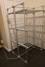 Lakeland Dry Soon Deluxe 3 Tier Heated Airer Indoor Clothes Dryer 24909 Working