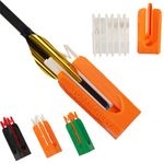 Archery Spiral Fletching Jig Spinning Vanes Feathers Arrows DIY Tool Adjustable