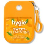 Hygie Hand Cleanser 35ml Hydrating Clip On Keyring Charm Sweet Clementine Scent