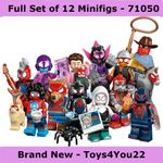 LEGO 71050 - Spiderman Across the Spider Verse Minifigures - FULL SET OF 12