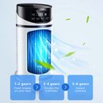 Updated Portable Air Cooler Conditioning Fan Unit Chiller Purifier Desk Bedroom