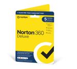 Norton 360 Deluxe Antivirus VPN 2026 5 Devices 1 Year - 5 Minute Delivery