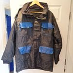 Ron Thompson fishing jacket,  blue and black colour pockets size large