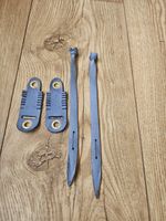 LIGHT DENIM COLOUR AYLMERI ANKLETS & JESSES FOR FALCONRY