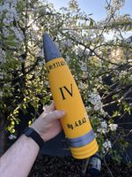3D Printed Flak 88/36 Anti Aircraft Shell - Accurately Stencilled And Coloured
