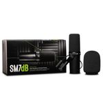 New Shure SM7dB Dynamic Microphone  Black