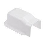 3" PVC Decorative Line Cover, Wall Entry Cap for Air Conditioner, White