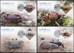 Korea South 2022 Protected Marine Species: Crabs (Maxi Cards Set. Mint)