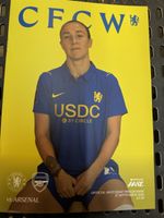 FREE POSTAGE 27/9/2026 PROGRAMME CHELSEA WOMAN v ARSENAL @ STAMFORD BRIDGE WSL