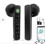Keypad Door Lock with Handle 5-in-1 Fingerprint Smart Lock App access management